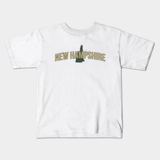 New Hampshire State Kids T-Shirt